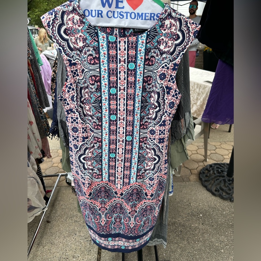 Karin Stevens Navy Dress